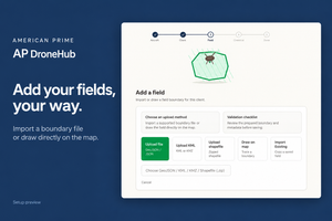 American Prime Introduces AP DroneHub to Simplify Agricultural Drone Management